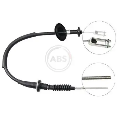 Cable de accionamiento, accionamiento del embrague A.B.S. K27250 Original